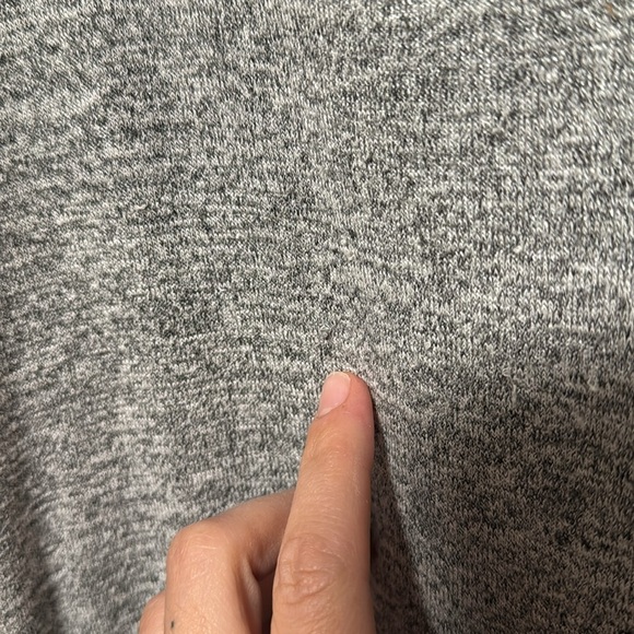 GAP Gray Sleeveless Tie Front tank romper - Picture 4 of 4